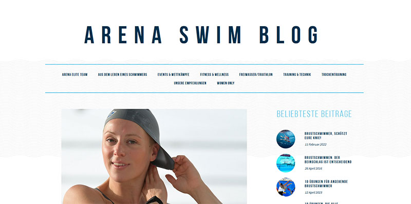 Der Swimblog von Arena