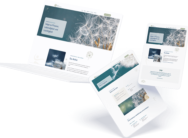 Webdesign für eine Tanztherapeutin