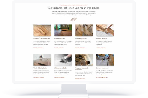 Pro-Parkett-Koerner-3 Leistungsübersicht auf der Website von Pro Parkett Körner